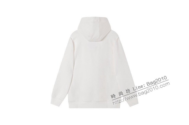 Prada專櫃普拉達2023FW新款刺繡連帽衛衣 男女同款 tzy3018